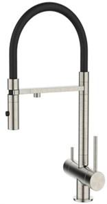 {{photo.Alt || photo.Description || 'Смеситель для кухонной мойки DQ с фильтром сатин (DA1462504Satin)'}}