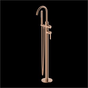 {{photo.Alt || photo.Description || 'Напольный смеситель для ванны с душем DQ Bonn браш.роз.золото (DA1706033)'}}