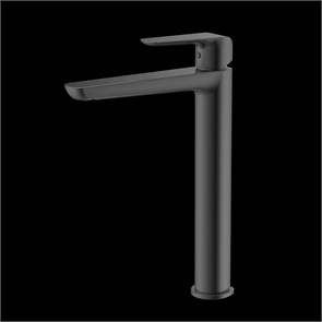 {{photo.Alt || photo.Description || 'Смеситель для раковины высокий DQ D?sseldorf графит (DA1722006)'}}