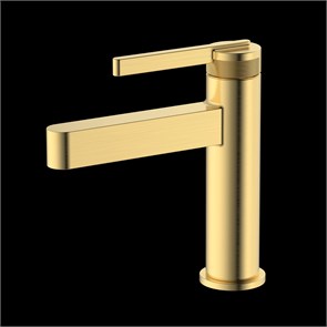 {{photo.Alt || photo.Description || 'Смеситель для раковины DQ Bonn мат.золото (DA1702107)'}}