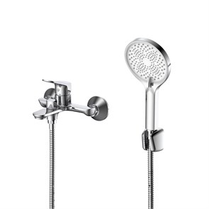 {{photo.Alt || photo.Description || 'Смеситель для ванны с душем DQ Leipzig короткий излив хром (DA1763201)'}}