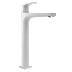 {{photo.Alt || photo.Description || 'Смеситель для раковины AZARIO TREYA  высокий, белый матовый (AZ-156845526)'}}