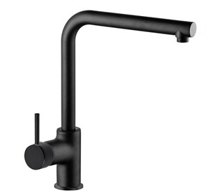 {{photo.Alt || photo.Description || 'Смеситель для кухни AZARIO EVANS поворотный излив, керамический картридж, черный матовый (AZ-152944324)'}}