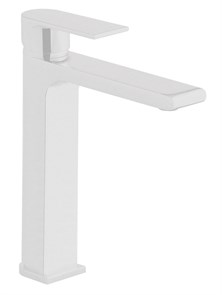 {{photo.Alt || photo.Description || 'Смеситель для раковины - чаши Azario DELANO высокий, белый матовый (AZ-158445526)'}}