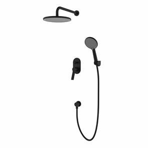 {{photo.Alt || photo.Description || 'Смеситель для душа Azario VISE с верхним и ручным душем, скрытый монтаж, керамический картридж, черный матовый (AZ-VSA248330PA+82KPA)'}}