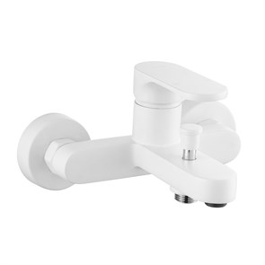 {{photo.Alt || photo.Description || 'Смеситель для ванны AZARIO VIANO с коротким изливом, белый матовый (AZ-158305026)'}}