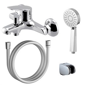 {{photo.Alt || photo.Description || 'Смеситель для ванны AZARIO TAVIRA с ручным душем, керамический картридж, хром (AZ-WKE238040C)'}}