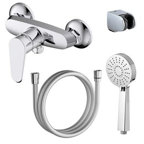 {{photo.Alt || photo.Description || 'Смеситель для душа AZARIO CASTELO с ручным душем, керамический картридж, хром (AZ-VJC338274C)'}}