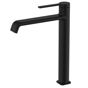 {{photo.Alt || photo.Description || 'Смеситель для раковины-чаши Azario VINCENTE высокий, керамический картридж, без донного клапана, черный матовый (AZ-VPV168R26PA)'}}