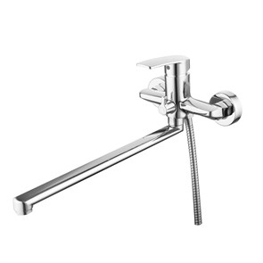 {{photo.Alt || photo.Description || 'Смеситель для ванны Azario длинный излив, керамический картридж, хром (AZ-HU245912)'}}