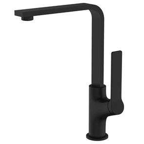 {{photo.Alt || photo.Description || 'Смеситель для кухонной мойки Azario VISE керамический картридж, черный матовый (AZ-VQQ568330PA)'}}