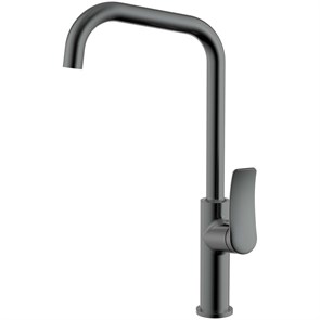 {{photo.Alt || photo.Description || 'Смеситель для кухонной мойки Azario ABILITY высокий излив, керамический картридж, графит (AZ-VQR568073AJ)'}}