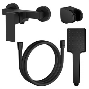 {{photo.Alt || photo.Description || 'Смеситель для душа Azario EDDIE с ручным душем, керамический картридж, без излива, черный матовый (AZ-WQY338207PA)'}}