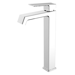 {{photo.Alt || photo.Description || 'Смеситель для раковины-чаши Azario EXQUISITE высокий, керамический картридж,  без донного клапана, хром (AZ-VSM168R40C)'}}