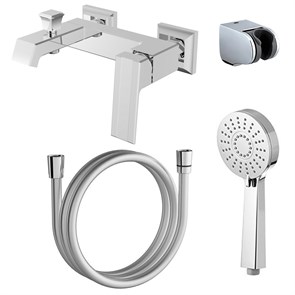 {{photo.Alt || photo.Description || 'Смеситель для ванны и душа Azario EXQUISITE с ручным душем, керамический картридж, хром (AZ-VSN238340C)'}}