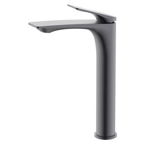 {{photo.Alt || photo.Description || 'Cмеситель для раковины-чаши Azario Lursy высокий, керамический картридж, графит (AZ-K9049GR)'}}