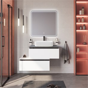 {{photo.Alt || photo.Description || 'Тумба со столешницей подвесная и нижней тумбой CEZARES SLIDER 80 Bianco Opaco, столешница SLD-80/48-MNO'}}