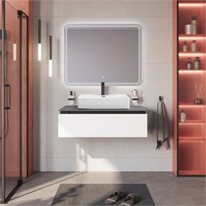 {{photo.Alt || photo.Description || 'Тумба со столешницей подвесная CEZARES SLIDER 100 Bianco Opaco, столешница SLD-100/48-MNO'}}