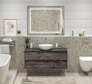 {{photo.Alt || photo.Description || 'Тумба со столешницей подвесная BelBagno KRAFT 120 Pino Pasadena'}}