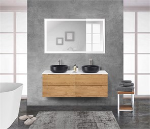{{photo.Alt || photo.Description || 'Тумбы со столешницей подвесная BelBagno ETNA 140 Rovere Nature'}}