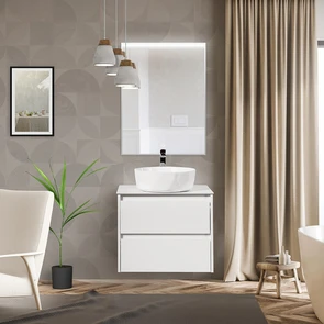 {{photo.Alt || photo.Description || 'Тумба со столешницей и накладной раковиной подвесная BelBagno KRAFT 70 Bianco Opaco'}}