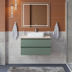 {{photo.Alt || photo.Description || 'Тумба со столешницей подвесная BelBagno KRAFT 80 Еловый Матовый, столешница KEP-80-MCO'}}