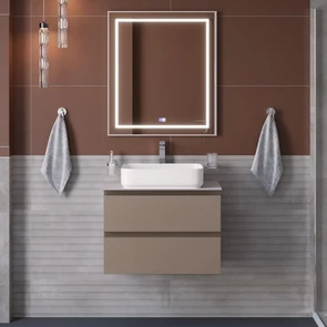 {{photo.Alt || photo.Description || 'Тумба со столешницей подвесная BelBagno KRAFT 60 Бежевый матовый, столешница KEP-60-BO'}}