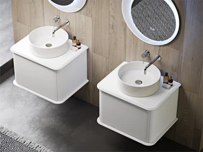 {{photo.Alt || photo.Description || 'Тумба со столешницей подвесная CEZARES IDRA 64 Bianco Opaco, столешница 55825 Bianco opaco'}}