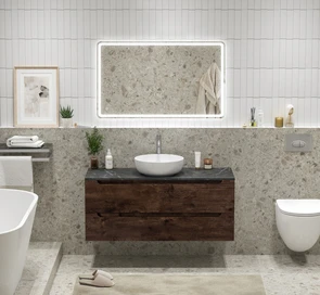 {{photo.Alt || photo.Description || 'Тумба со столешницей и накладной раковиной подвесная BelBagno ETNA 120 Rovere Moro'}}
