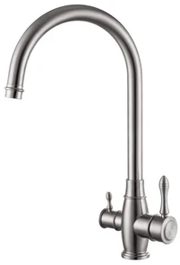 {{photo.Alt || photo.Description || 'Смеситель для кухонной мойки Fmark под фильтр питьевой воды (FS0062)'}}
