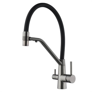 {{photo.Alt || photo.Description || 'Смеситель Fmark для кухонной мойки под фильтр питьевой воды (FS1462-Q01)'}}