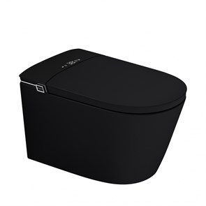 {{photo.Alt || photo.Description || 'Электронный унитаз-биде ABBER Bequem AC1121SMB подвесной черный матовый'}}