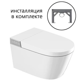 {{photo.Alt || photo.Description || 'Электронный унитаз-биде ABBER Bequem AC1120S подвесной белый'}}