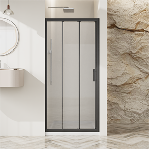 Душевая дверь BelBagno UNO-195-BF-3-90-C-NERO UNO-195-BF-3-90-C-NERO