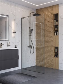 {{photo.Alt || photo.Description || 'Душевая перегородка BelBagno UNO-L-1-TB-110-C-GM'}}