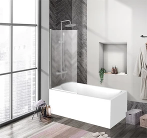 Душевая шторка на ванну BelBagno UNO-V-1-85/150-P-Cr-L UNO-V-1-85/150-P-Cr