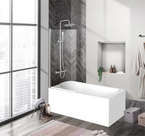 Душевая шторка на ванну BelBagno UNO-V-1-85/150-C-Cr UNO-V-1-85/150-C-Cr