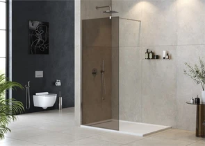 Душевая перегородка CEZARES LIBERTA-L-1-40-BR-Cr LIBERTA-L-1-40-BR-Cr