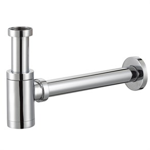 {{photo.Alt || photo.Description || 'Сифон без выпуска для умывальника G 1 1/4 латунь, цилиндр, ХРОМ,блистер. AZARIO, AZ-108-CHR'}}