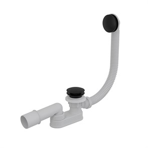 {{photo.Alt || photo.Description || 'Слив-перелив Alcadrain для ванны, CLICK/CLACK, черный матовый (A507BLACK)'}}