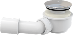 {{photo.Alt || photo.Description || 'A471CR Ø60 Выпускной комплект для душевого поддона заниженный, хромированный пластик'}}