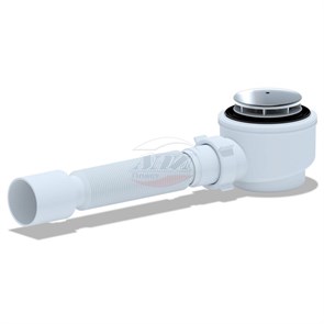 {{photo.Alt || photo.Description || 'Е415C Сифон для душ.поддона 1 1/2" *50/60 с гибк.трубой 40х50, хром (8шт)'}}