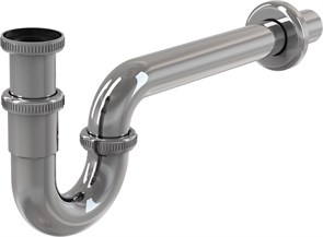 {{photo.Alt || photo.Description || 'A432 Сифон для умывальника Ø32, U-форма, цельнометаллический, с накидной гайкой 5/4"'}}