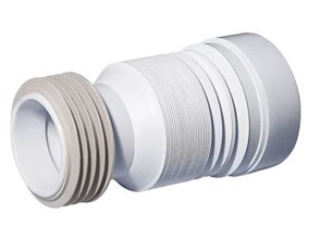 ОРИО Слив раздвижной для унитаза. L 220 – 520 мм, С-990Р (24 шт) С-990Р