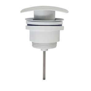 {{photo.Alt || photo.Description || 'Донный клапан для умывальника G 1 1/4 латунь, квадрат, БЕЛЫЙ, CLIC-CLAC, блистер, AZARIO, AZ-106-WHI'}}