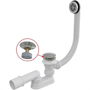 {{photo.Alt || photo.Description || 'A505CKM-100 Сифон для ванны CLICK/CLACK, металл'}}