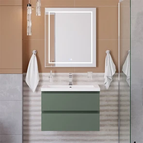 {{photo.Alt || photo.Description || 'Тумба с раковиной подвесная BelBagno KRAFT 75 Еловый Матовый, раковина CZR-8070-75'}}