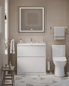 {{photo.Alt || photo.Description || 'Тумба с раковиной напольная BelBagno KRAFT 39 80 Bianco Opaco, раковина белая BB-8099-3-80'}}