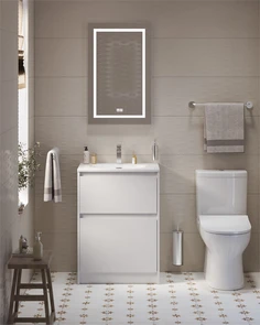 {{photo.Alt || photo.Description || 'Тумба с раковиной напольная BelBagno KRAFT 39 60 Bianco Opaco, раковина белая BB-8099-3-60'}}