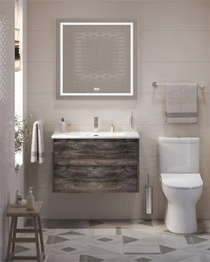 {{photo.Alt || photo.Description || 'Тумба с раковиной подвесная BelBagno KRAFT 39 80 Pino Pasadena, раковина белая BB-8099-3-80'}}